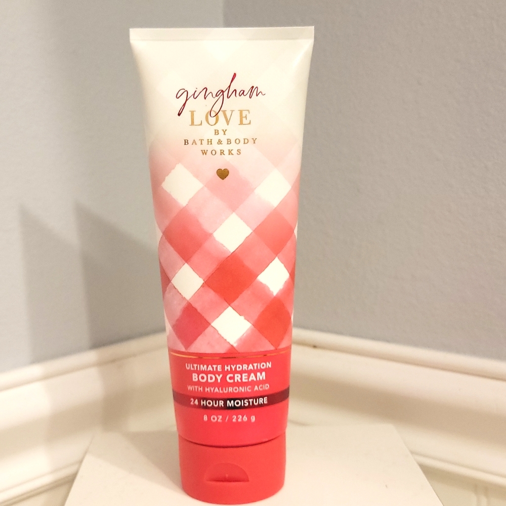 🌴 B & B Works Gingham LOVE Body Cream